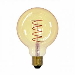 Изображение продукта Лампа светодиодная филаментная (UL-00001818) Uniel E27 4W 2250K прозрачная 
