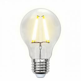 Изображение продукта Лампа светодиодная филаментная (UL-00002210) Uniel E27 8W 3000K прозрачная 