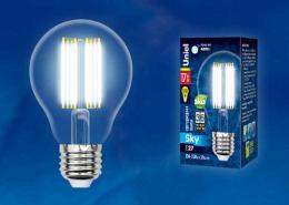 Лампа светодиодная филаментная (UL-00004871) Uniel E27 17W 4000K прозрачная  - 2