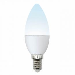 Изображение продукта Лампа светодиодная (UL-00002374) Uniel E14 6W 4000K матовая 