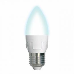 Изображение продукта Лампа светодиодная (UL-00002412) Uniel E27 7W 4000K матовая 