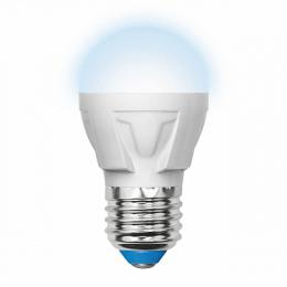 Изображение продукта Лампа светодиодная (UL-00002418) Uniel E27 7W 4000K матовая 