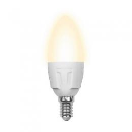 Лампа светодиодная (10214) E14 6W 3000K матовая  - 1