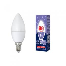 Изображение продукта Лампа светодиодная (UL-00003794) E14 7W 6500K матовая 
