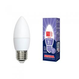 Изображение продукта Лампа светодиодная (UL-00003797) E27 7W 6500K матовая 