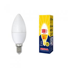 Изображение продукта Лампа светодиодная (UL-00003812) E14 11W 3000K матовая 