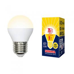 Лампа светодиодная (UL-00003829) E27 9W 3000K матовая  - 2
