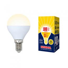 Изображение продукта Лампа светодиодная (UL-00003832) E14 11W 3000K матовая 