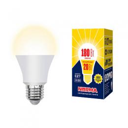 Изображение продукта Лампа светодиодная (UL-00004030) E27 20W 3000K матовая 