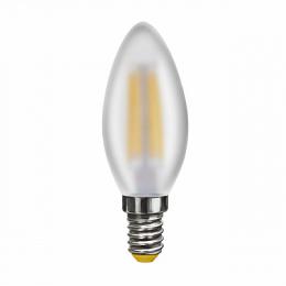 Изображение продукта Лампа светодиодная филаментная Voltega E14 4W 4000К матовая VG10-C2E14cold4W-F 