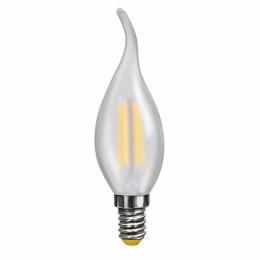 Изображение продукта Лампа светодиодная филаментная Voltega E14 4W 4000К матовая VG10-CW2E14cold4W-F 
