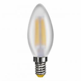 Лампа светодиодная филаментная Voltega E14 6W 2800K матовая VG10-C2E14warm6W-F  - 1