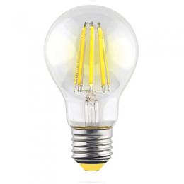 Лампа светодиодная филаментная Voltega E27 15W 4000К прозрачная VG10-A1E27cold15W-F  - 1
