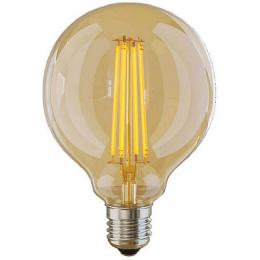 Лампа светодиодная филаментная Voltega E27 6W 2800K золотая VG10-G95GE27warm6W  - 1
