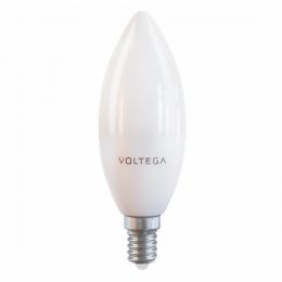Лампа светодиодная Voltega E14 10W 4000К матовая VG2-C37E14warm10W  - 1