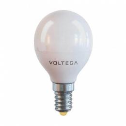 Лампа светодиодная Voltega E14 7W 2800К матовая VG2-G45E14warm7W  - 1