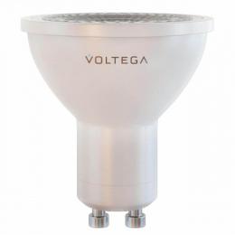Лампа светодиодная Voltega GU10 6W 2800К прозрачная VG2-S1GU10warm6W-D  - 1