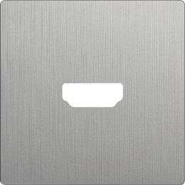 Изображение продукта Накладка Werkel для розетки HDMI серебряный рифленый WL09-HDMI-CP 