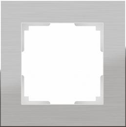 Рамка Werkel Aluminium на 1 пост алюминий WL11-Frame-01  - 1