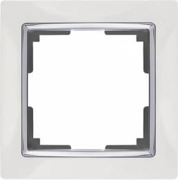 Рамка Werkel Snabb на 1 пост белая WL03-Frame-01-white  - 1