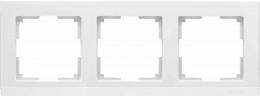 Рамка Werkel Stark на 3 поста белый WL04-Frame-03-white  - 1
