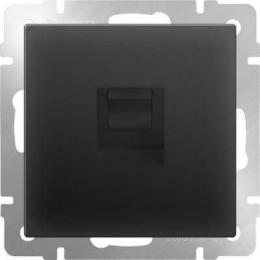 Изображение продукта Розетка Werkel Ethernet RJ-45 черный матовый WL08-RJ-45 