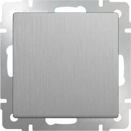 Изображение продукта Выключатель Werkel одноклавишный проходной серебряный рифленый WL09-SW-1G-2W 