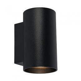Настенный светильник Zumaline Sandy wl round black  - 1