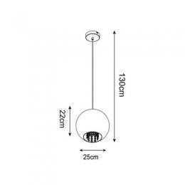 Подвесной светильник Zumaline Ivia  - 2
