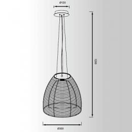 Подвесной светильник Zumaline Pico  - 2