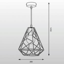 Подвесной светильник Zumaline Rod  - 2