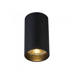 Потолочный светильник Zumaline Tuba sl 1 black  - 1
