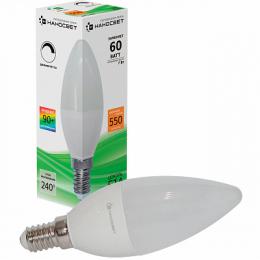 Лампа светодиодная Наносвет E14 7W 2700K матовая LE-CD-D-7/E14/927  - 1