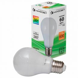Лампа светодиодная Наносвет E27 8W 2700K матовая LE-GLS-8/E27/927  - 1