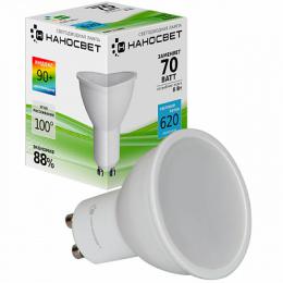 Изображение продукта Лампа светодиодная Наносвет GU10 8W 4000K матовая LE-MR16A-8/GU10/940 
