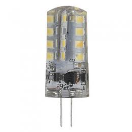 Лампа светодиодная ЭРА G4 3W 4000K прозрачная  Б0033194  - 1