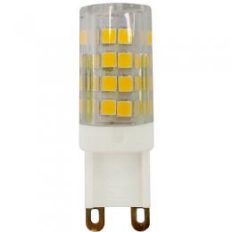 Лампа светодиодная ЭРА G9 5W 2700K прозрачная  Б0027863  - 1