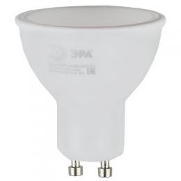 Лампа светодиодная ЭРА GU10 5W 2700K матовая  Б0019062  - 1