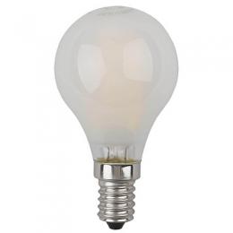 Лампа светодиодная филаментная ЭРА E14 5W 2700K матовая  Б0027929  - 1