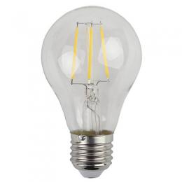 Лампа светодиодная филаментная ЭРА E27 5W 2700K прозрачная  Б0019010  - 1